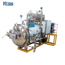 glass bottle sterilzing autoclave